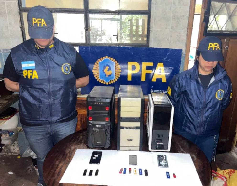 Junto con el sanjuanino, cayeron 30 personas más por tenencia de pornografía infantil en todo el país