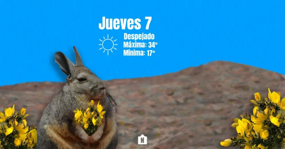 Jueves agradable con algunas ráfagas de viento