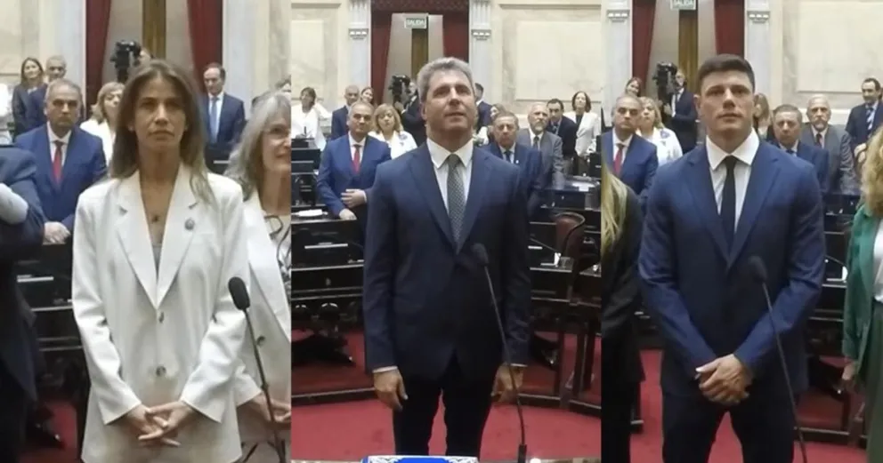 Los senadores sanjuaninos hicieron su juramento en la Cámara Alta