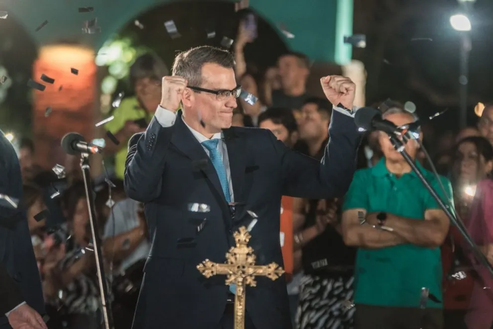 Carlos Munisaga asumió en Rawson con un llamado a la unidad