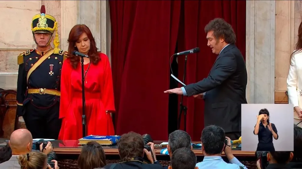 Milei juró como presidente