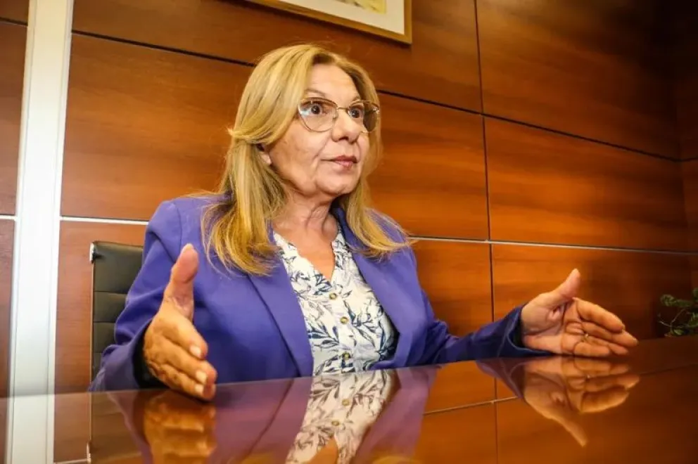 Marisa López salió al cruce y mostró más números de la provincia