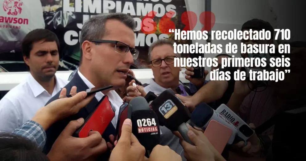 Munisaga presentó el nuevo sistema de recolección de residuos y limpieza en Rawson