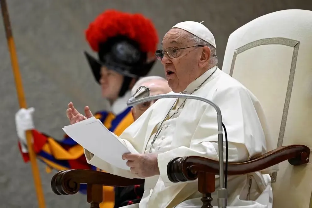 El papa Francisco pidió por la paz en la “martirizada” Palestina y el fin de las guerras