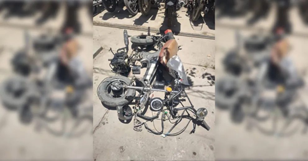 Desbaratan una banda dedicada a robar y desarmar motocicletas