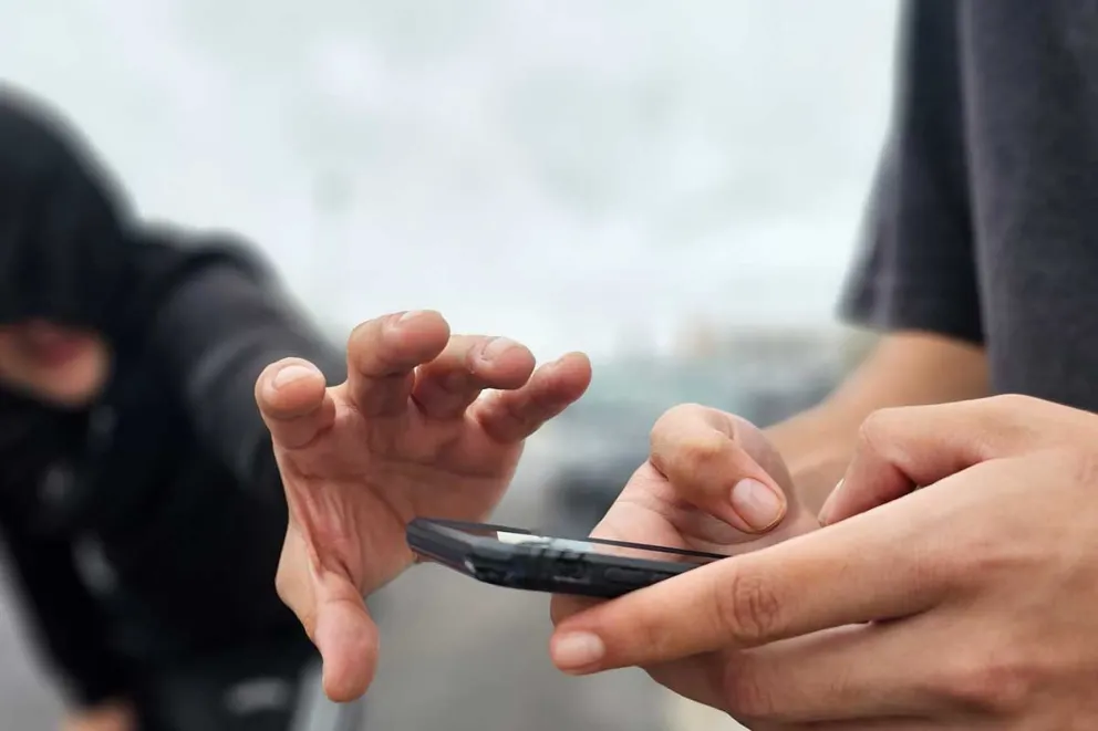 Robó y lo capturaron a pocos metros 