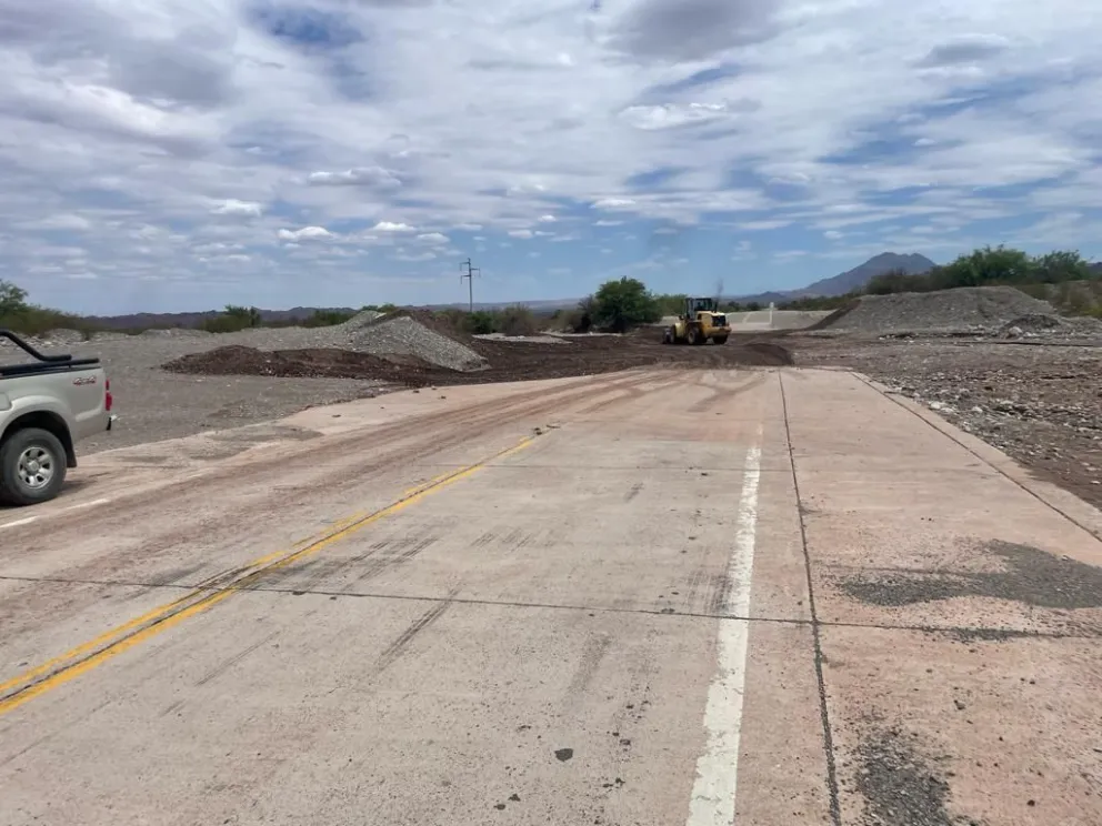Vialidad Nacional trabaja para mejorar un tramo de la ruta 40 