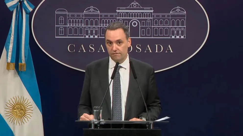 Adorni le pidió al Congreso que “este a la altura de las circunstancias” para tratar los proyectos de ley 