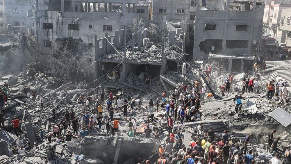Por un ataque de Israel matan a decenas de palestinos en Gaza