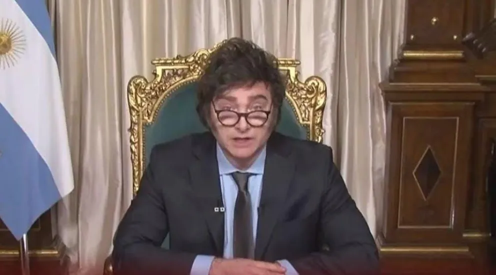 Javier Milei: “Debido a las medidas irresponsables de los anteriores gobiernos, el próximo año será difícil”