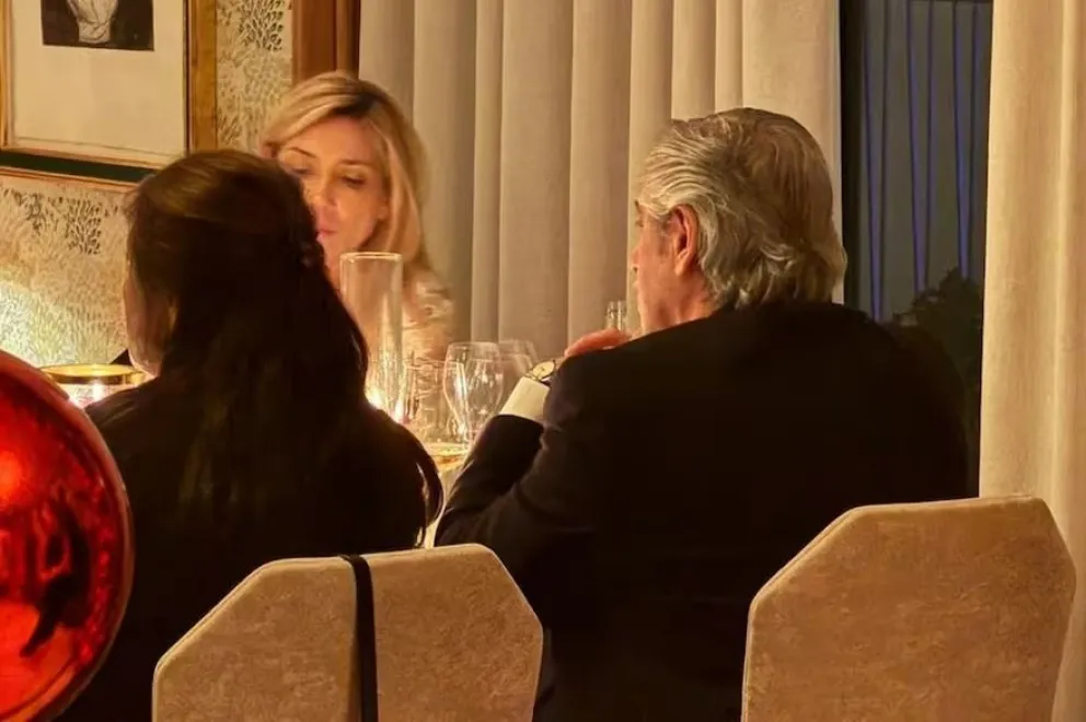 Alberto Fernández celebra el Año Nuevo en Madrid y genera polémica