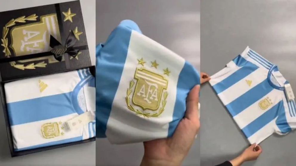 Filtran la nueva camiseta que usará la Selección Argentina para la Copa América