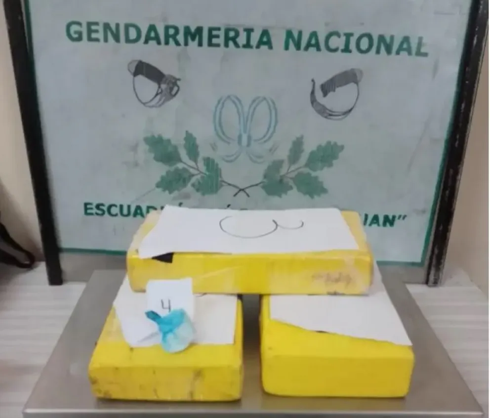 Gendarmería Nacional encontró drogas en un operativo realizado en Caucete
