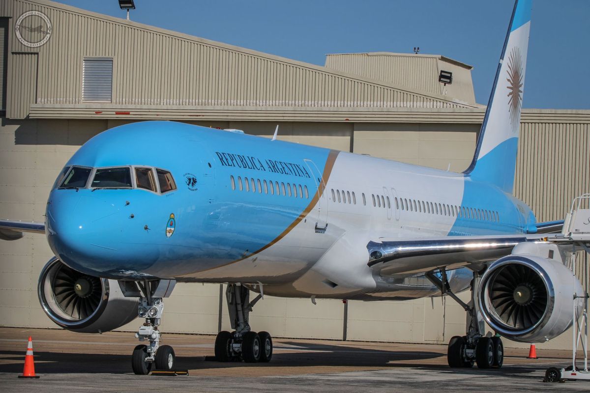 El Gobierno analiza vender el avión presidencial por 25 millones de dólares