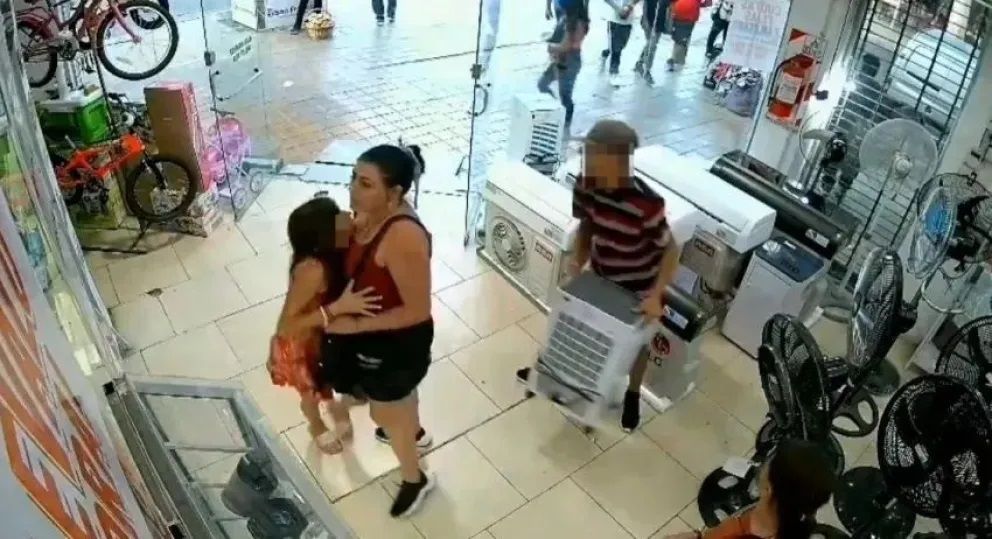 Detuvieron a la pareja que utilizaba a sus hijos para robar en locales