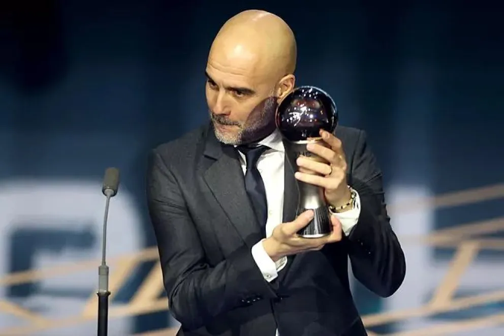 Guardiola ganador del The Best como mejor entrenador