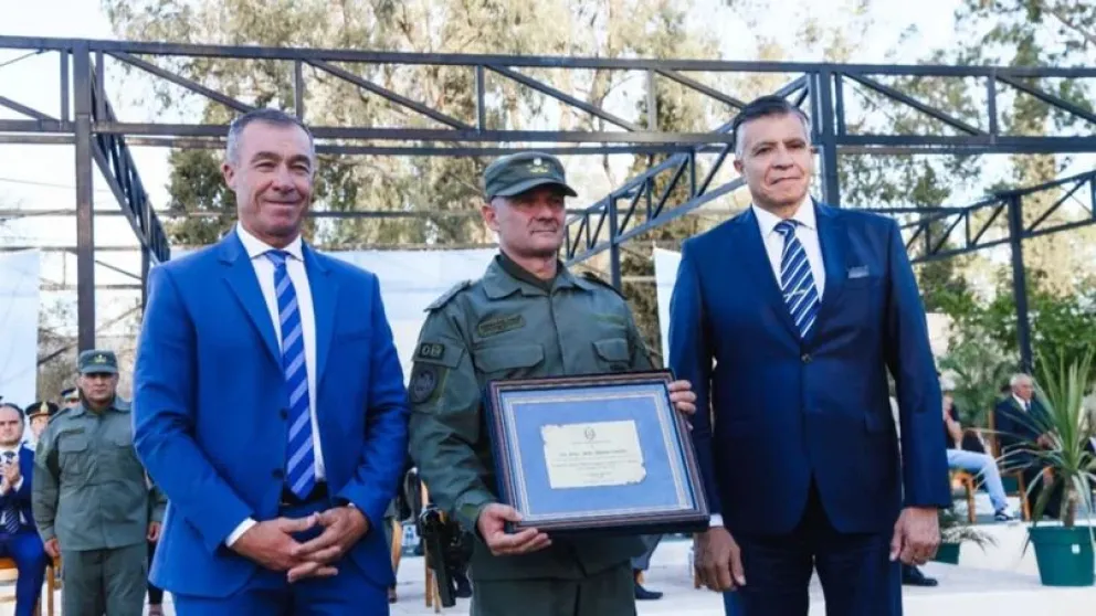 Asumió el nuevo jefe de la Agrupación X San Juan de Gendarmería