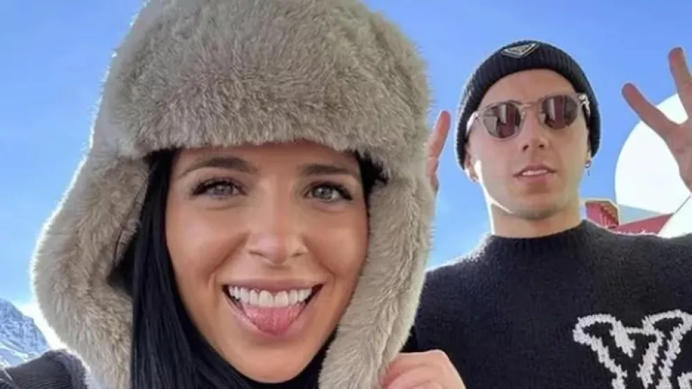 Las fotos del viaje de Enzo Fernández y su novia la rompieron en las redes 
