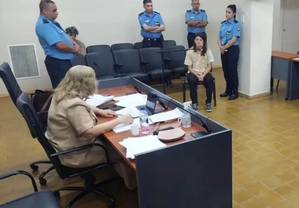 Muerte en 9 de Julio: Luciana Bustos, la acusada, frente al juez