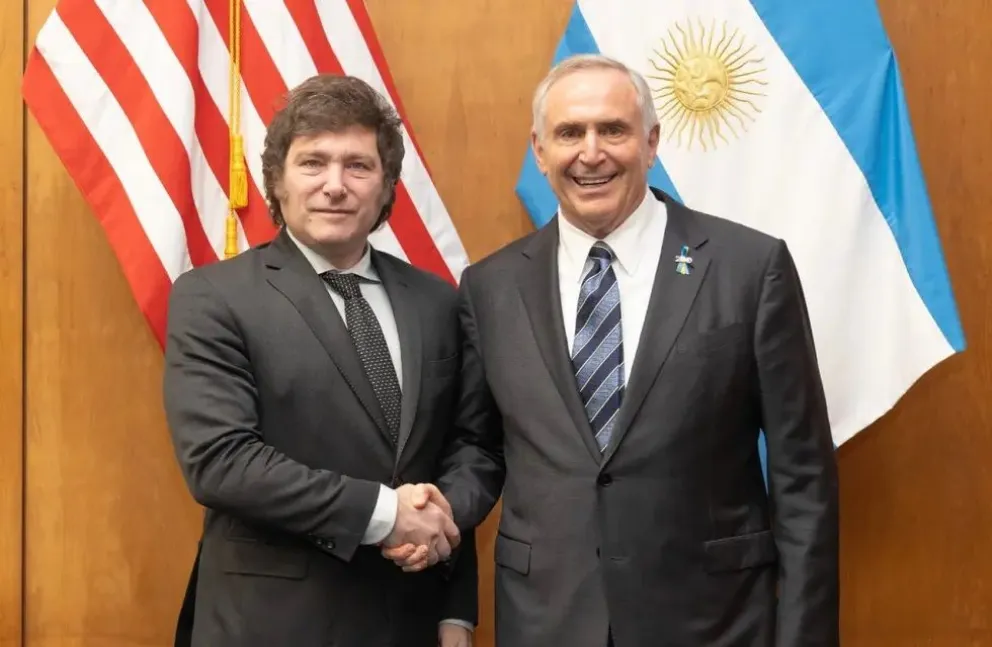 Estados Unidos manifestó su apoyo al gobierno de Javier Milei