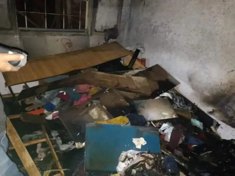 Sarmiento: una familia perdió todo por un incendio y se salvó de milagro 