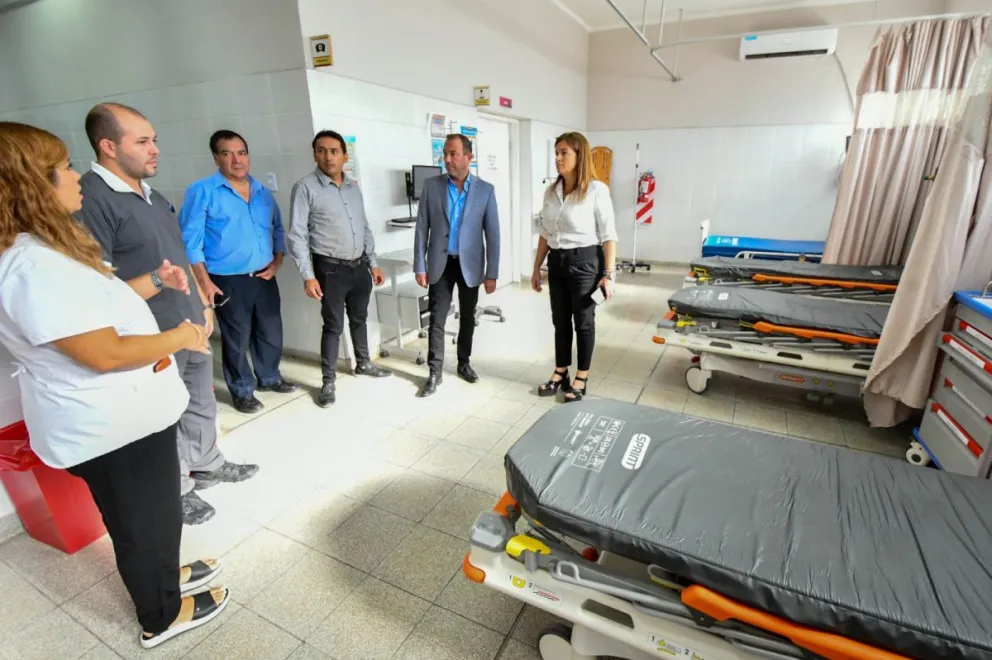 El Ministro de Salud visitó "La Rotonda"