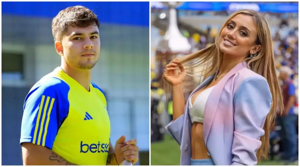Lucas Blondel confirmó su relación con Morena Beltrán