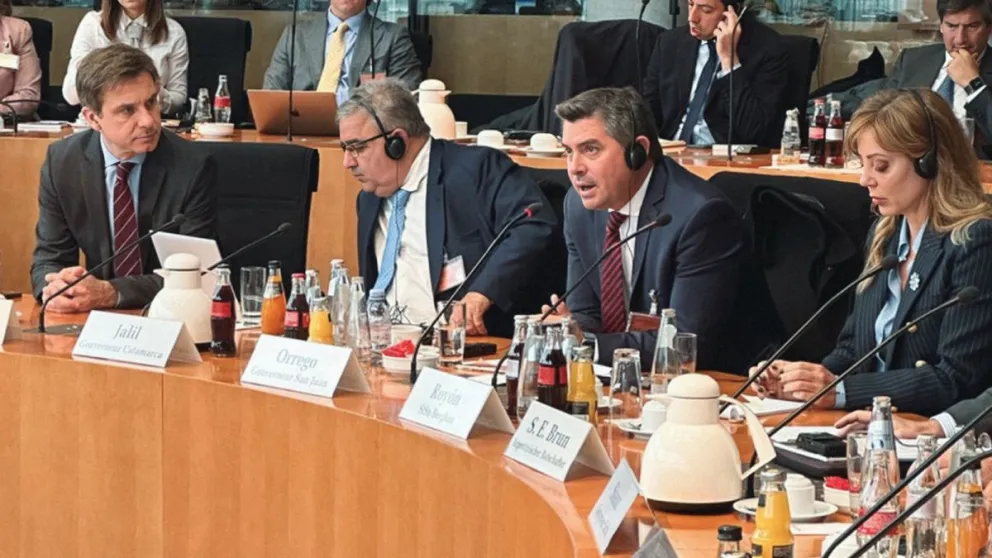 Orrego y la comitiva de Argentina siguen buscando inversiones para la minería y energías renovables 