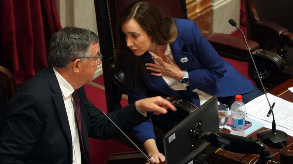 La UCR repaldó la decisión de la vicepresidenta  Villarruel en el senado