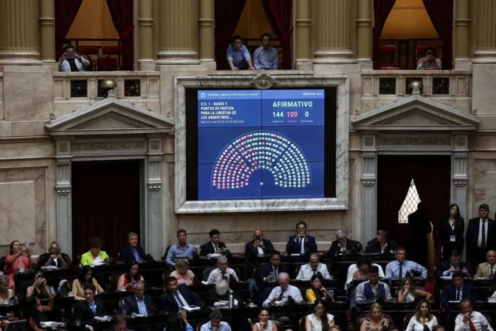 Para el Gobierno, la Ley Ómnibus será aprobada en un 90%