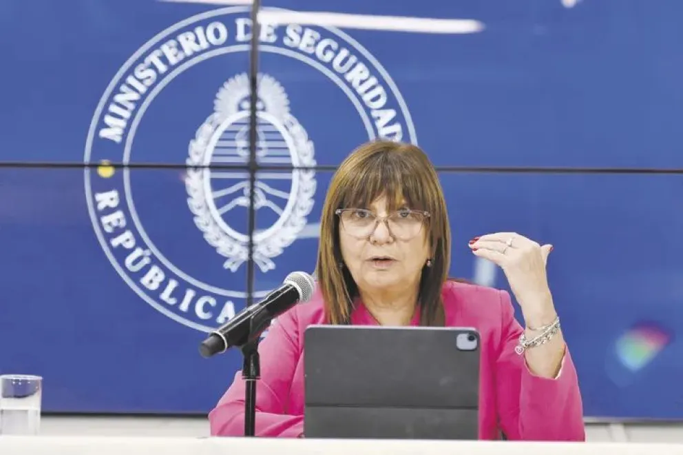 Patricia Bullrich: "No tengo miedo de actuar"