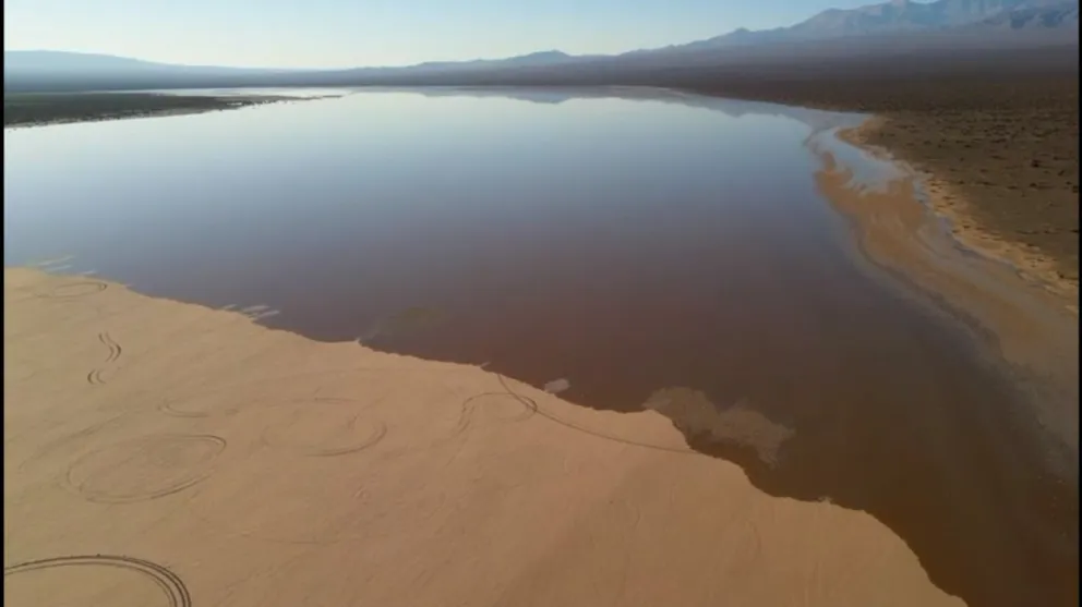 Se inundó la Pampa del Leoncito