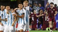 Argentina Sub 23 busca su primer triunfo en el nuevo cuadrangular  ante Venezuela