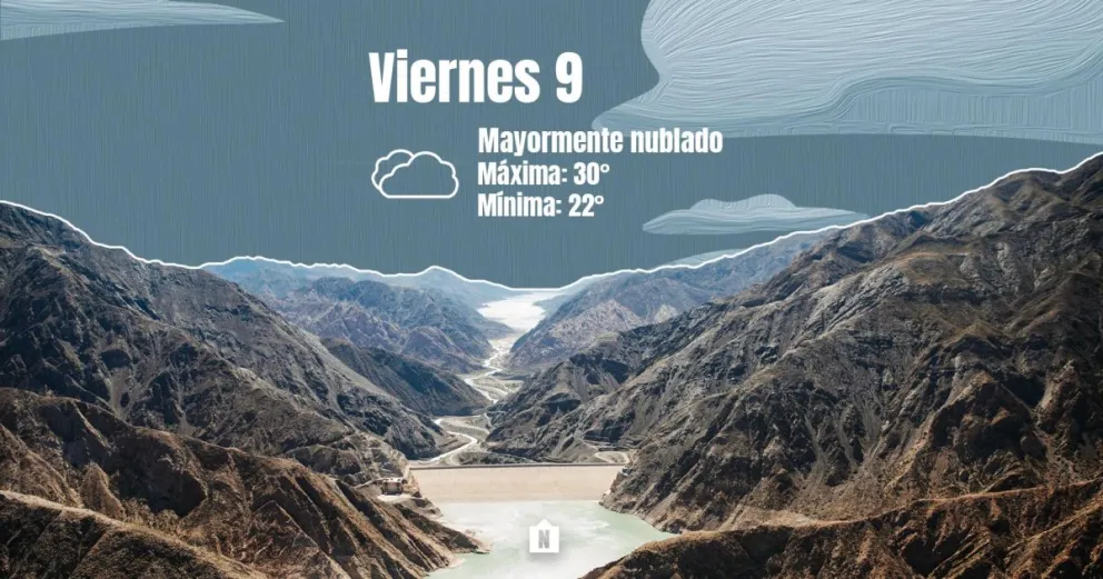 Viernes nublado y con probabilidad de lluvias 