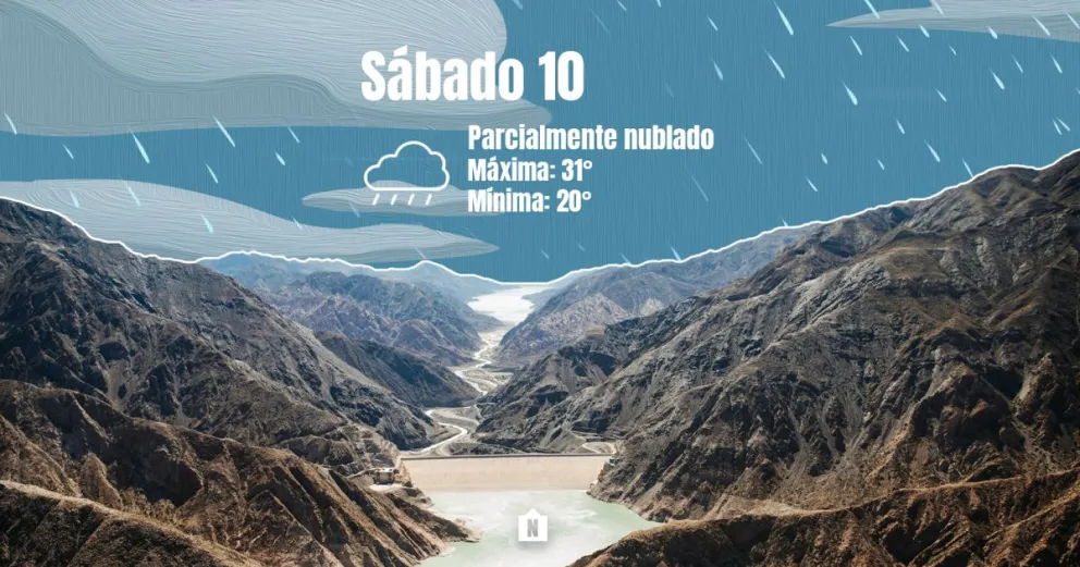 Sábado con nubes y lluvia en San Juan