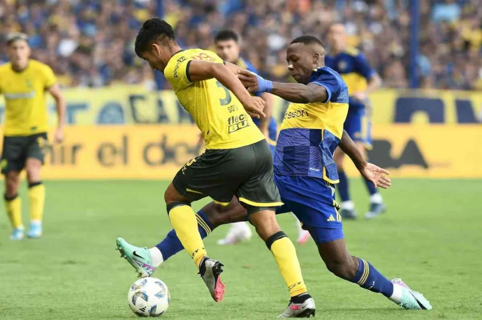 En su regreso a la Bombonera, Boca empató con Defensa y Justicia