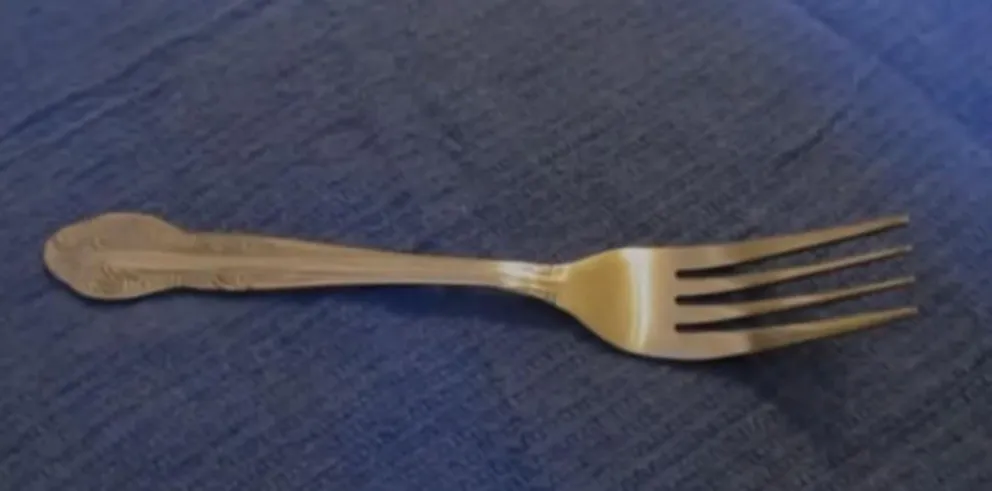 Condena efectiva: tenía hambre y le clavó un tenedor a su padre