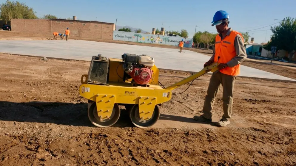 Chimbas impulsa el deporte, el departamento contará con tres nuevos playones deportivos