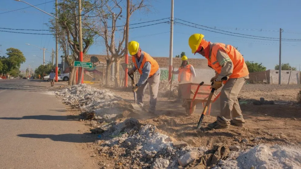 Chimbas anunció una batería de obras para los próximos meses