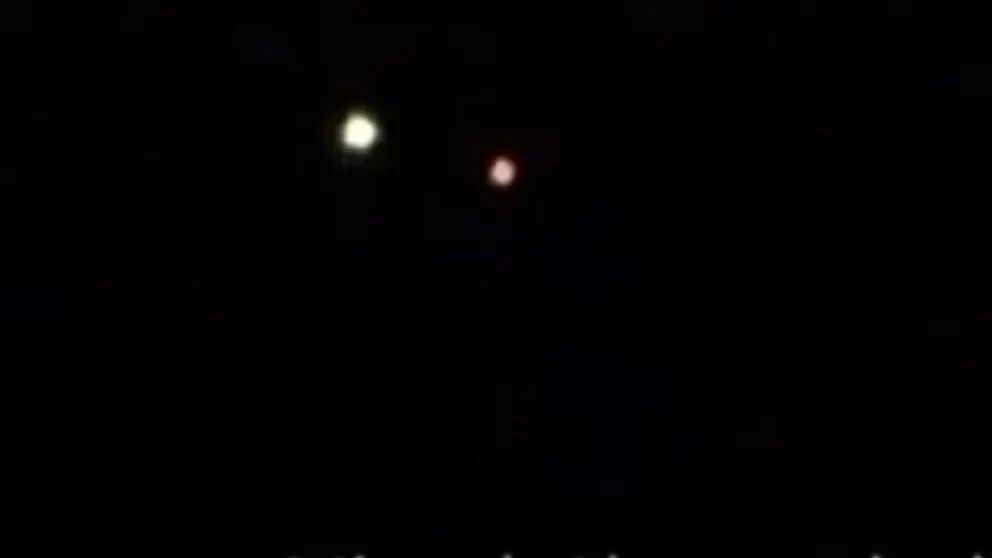 ¡De película! misteriosas luces y "ovnis" en Jáchal 