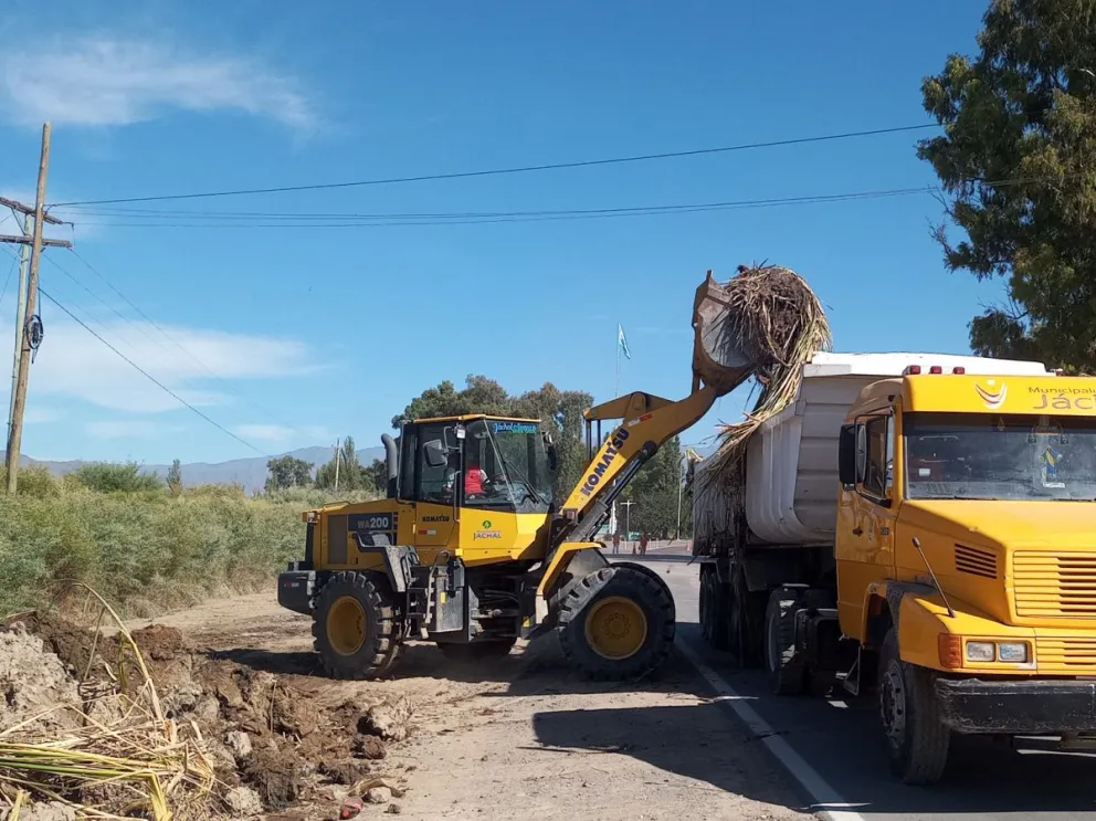 Después de las intensas precipitaciones en Jáchal, el municipio llevo a cabo un relevamiento en las zonas afectadas
