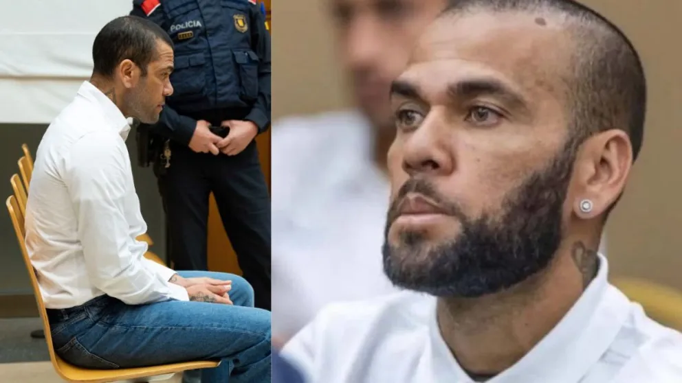 Dani Alves fue condenado a cuatro años y medio de prisión por la violación de una joven en Barcelona 