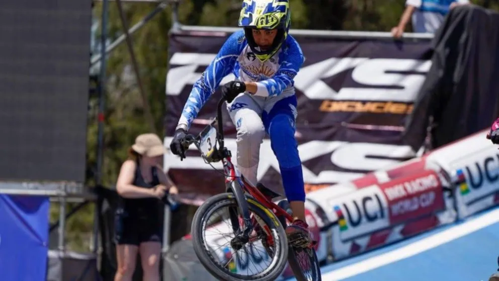 Marcos, el joven que ha sido convocado a la Selección Argentina de BMX: cumpliendo un sueño