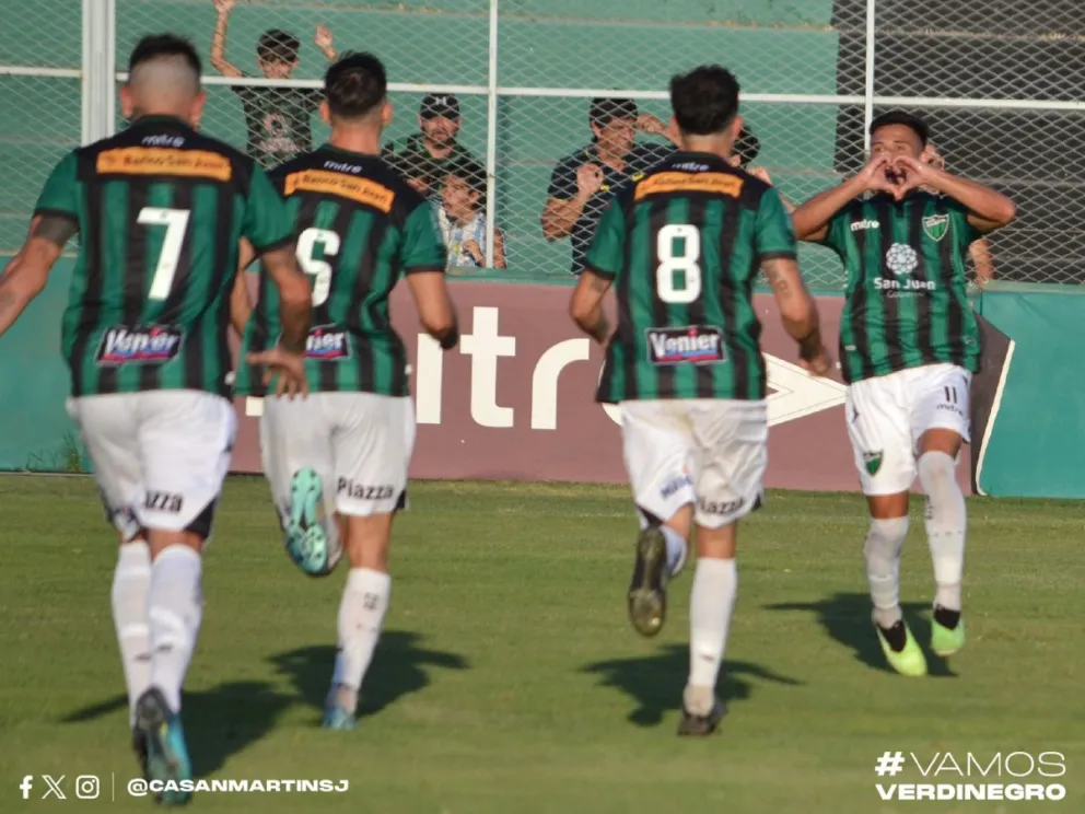 San Martín, con un solo cambio, se prepara para el duelo contra Maipú