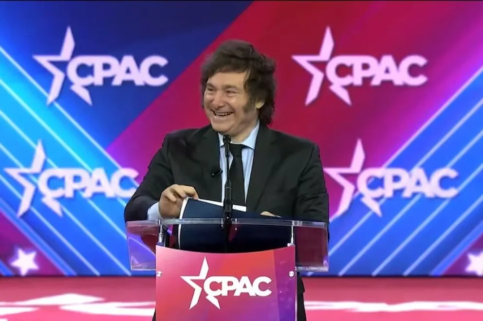 Milei, desde Washington: "Occidente está en peligro por el avance socialista"