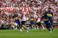 Con gol de Medina, Boca lo empató en el Monumental