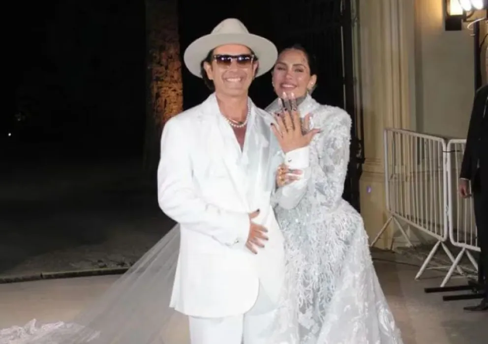 Con más de 400 invitados, Cande Tinelli y Coti Sorokin dieron el "SI"