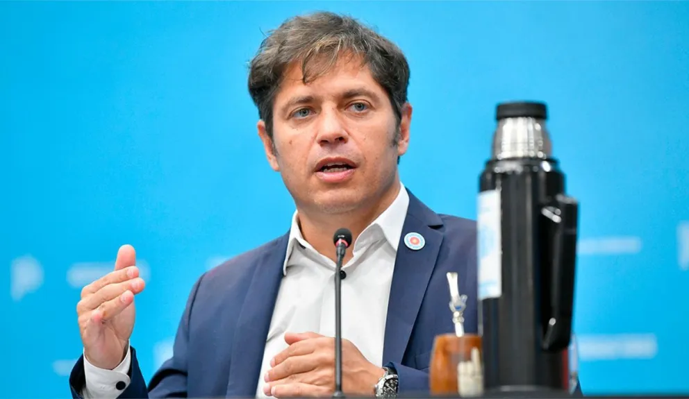 Kicillof irá a la Justicia por la quita de fondos: "El Presidente se roba los recursos de las provincias"
