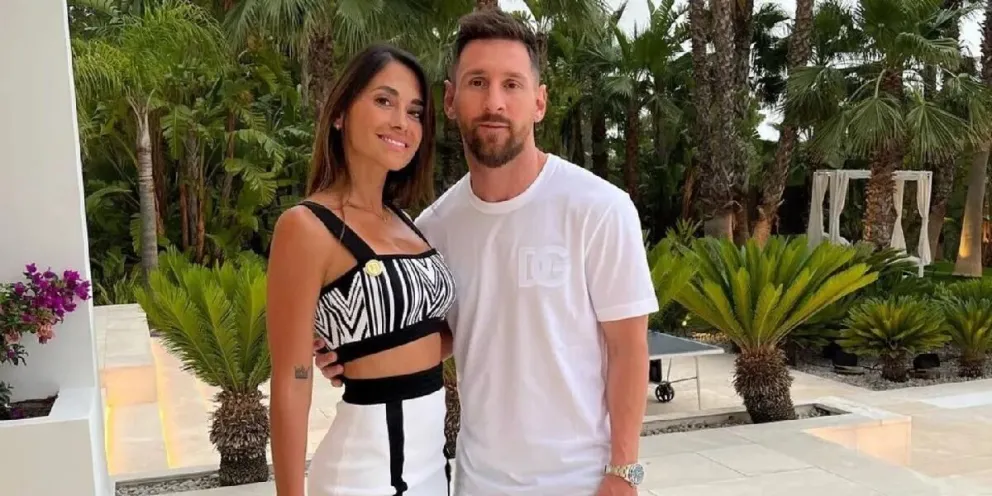 Antonela Roccuzzo festejó su cumpleaños y Lionel Messi mostró la temática del festejo