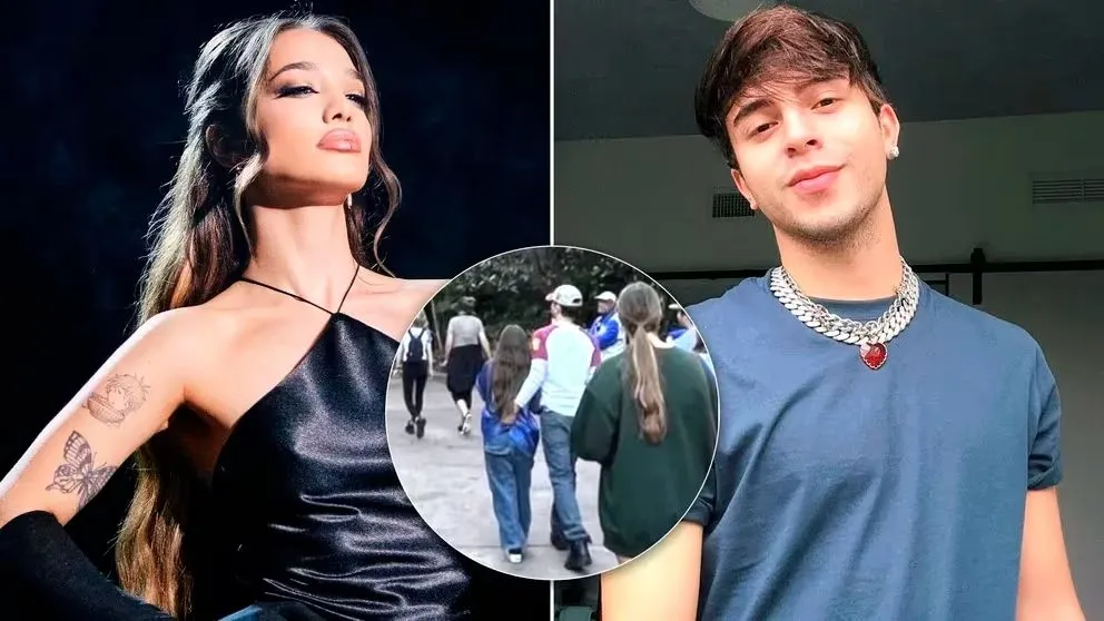 ¿Nació el amor? Se filtraron imágenes de Ángela Torres y Rusherking juntos
